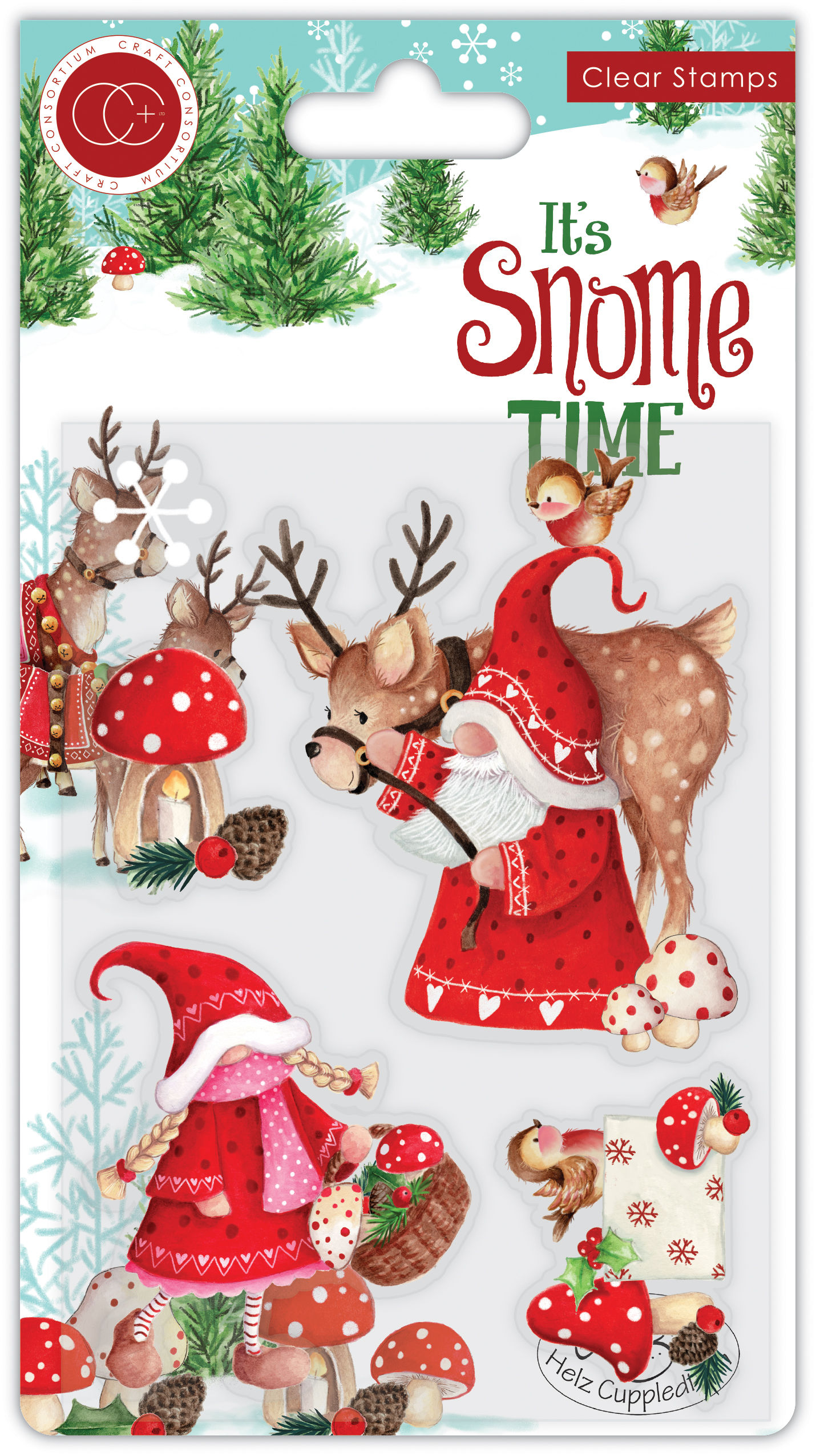 It's Snome Time - Clear Stamp Set - Mr & Mrs Snome