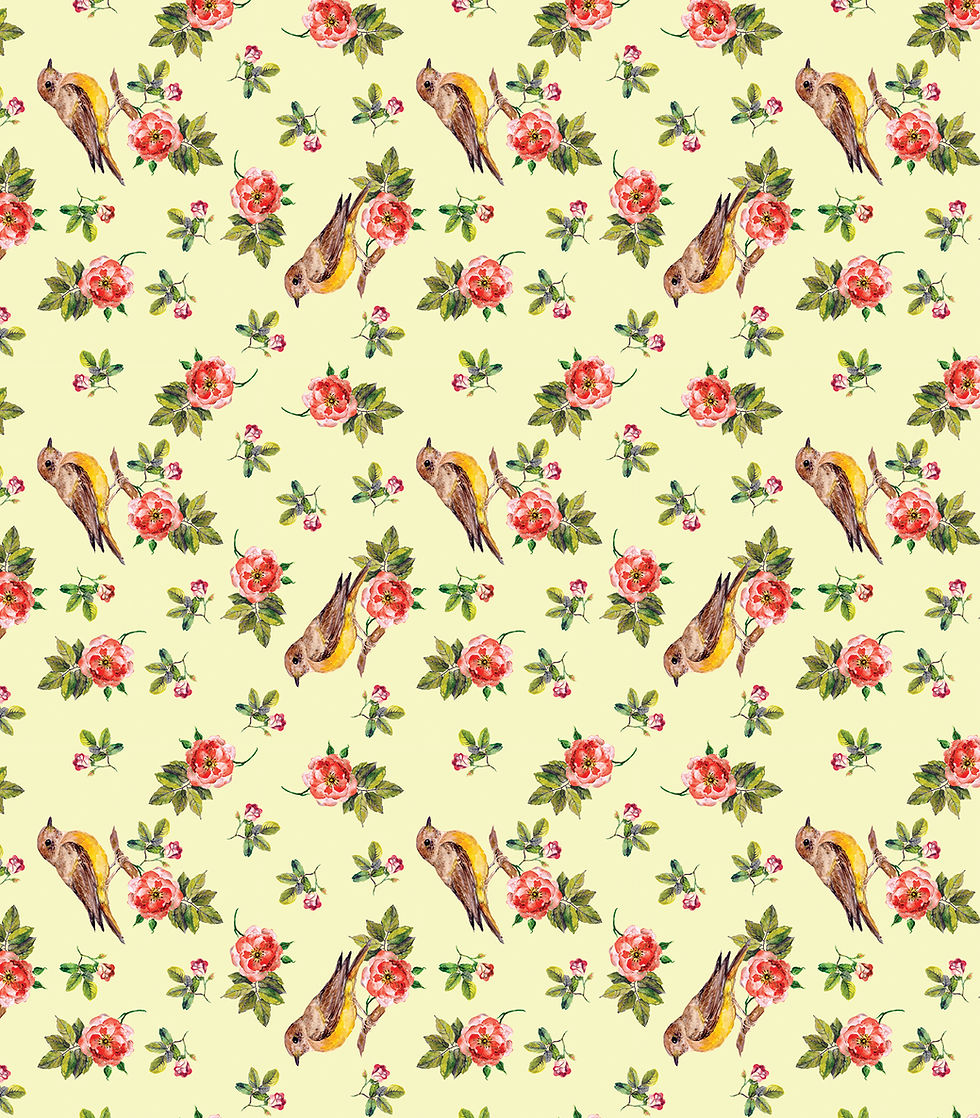 Thumbnail: Yellow Chat - Decoupage Paper Set