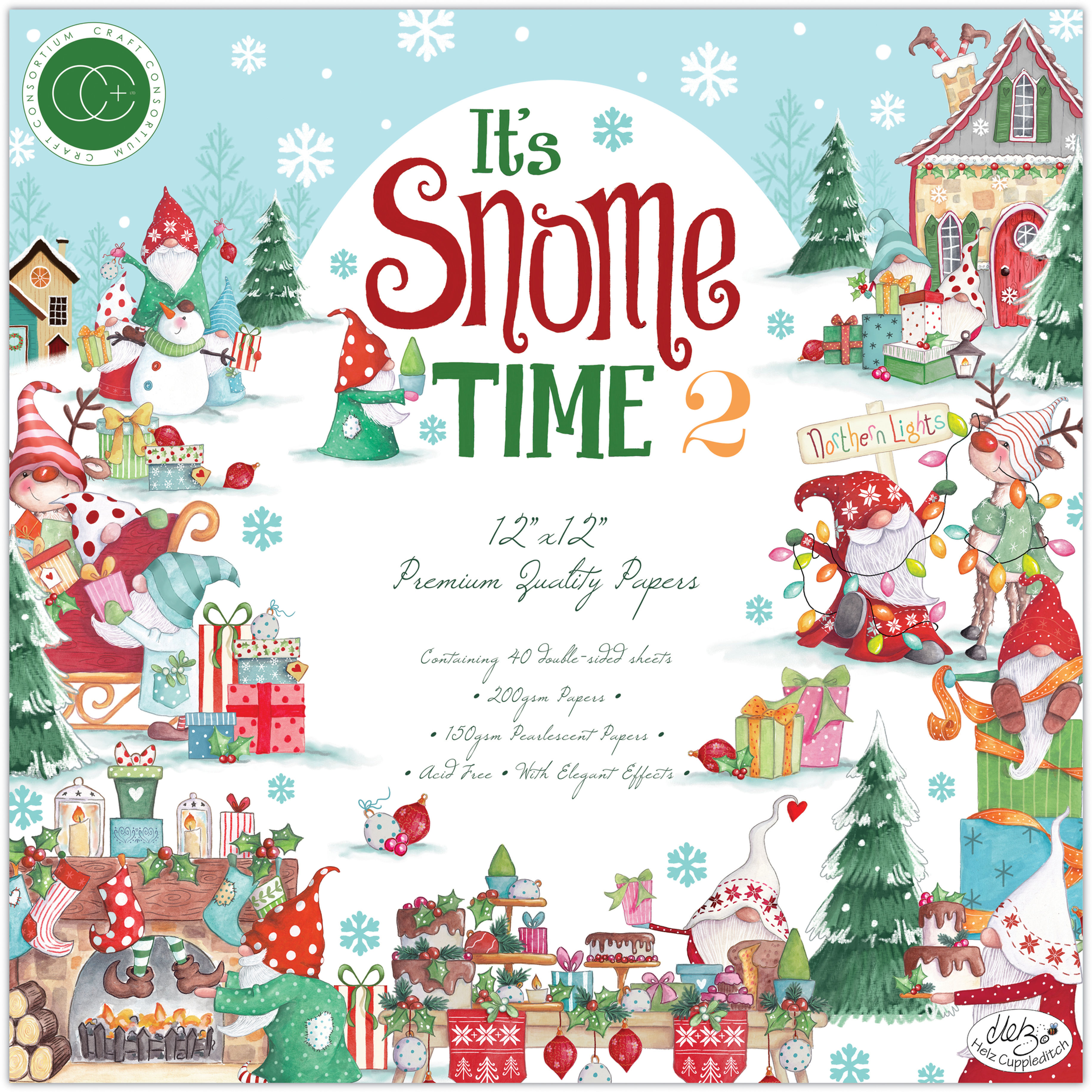 It's Snome Time 2 - Premium 12x12 Paper Pad