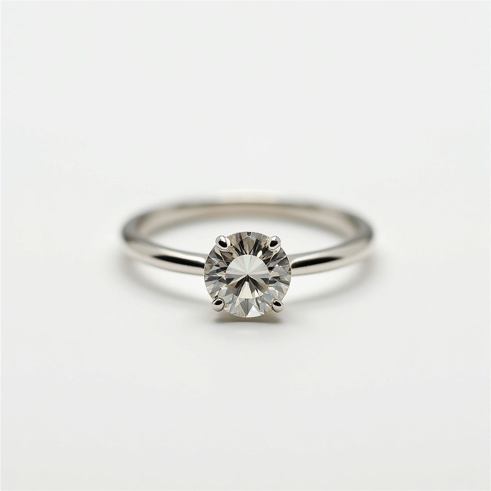 Solitaire Gemstone Ring