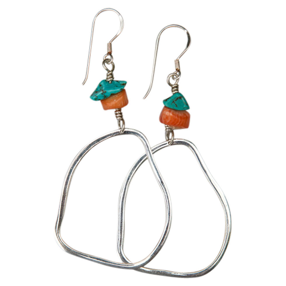 Thumbnail: Irregular Hoop Earring