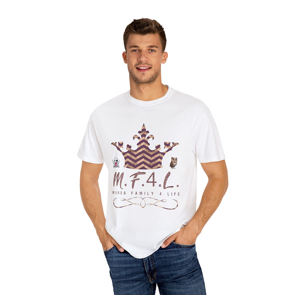 Thumbnail: M.F.4.L. Graphic T-Shirt "Unisex" (All White or All Black)