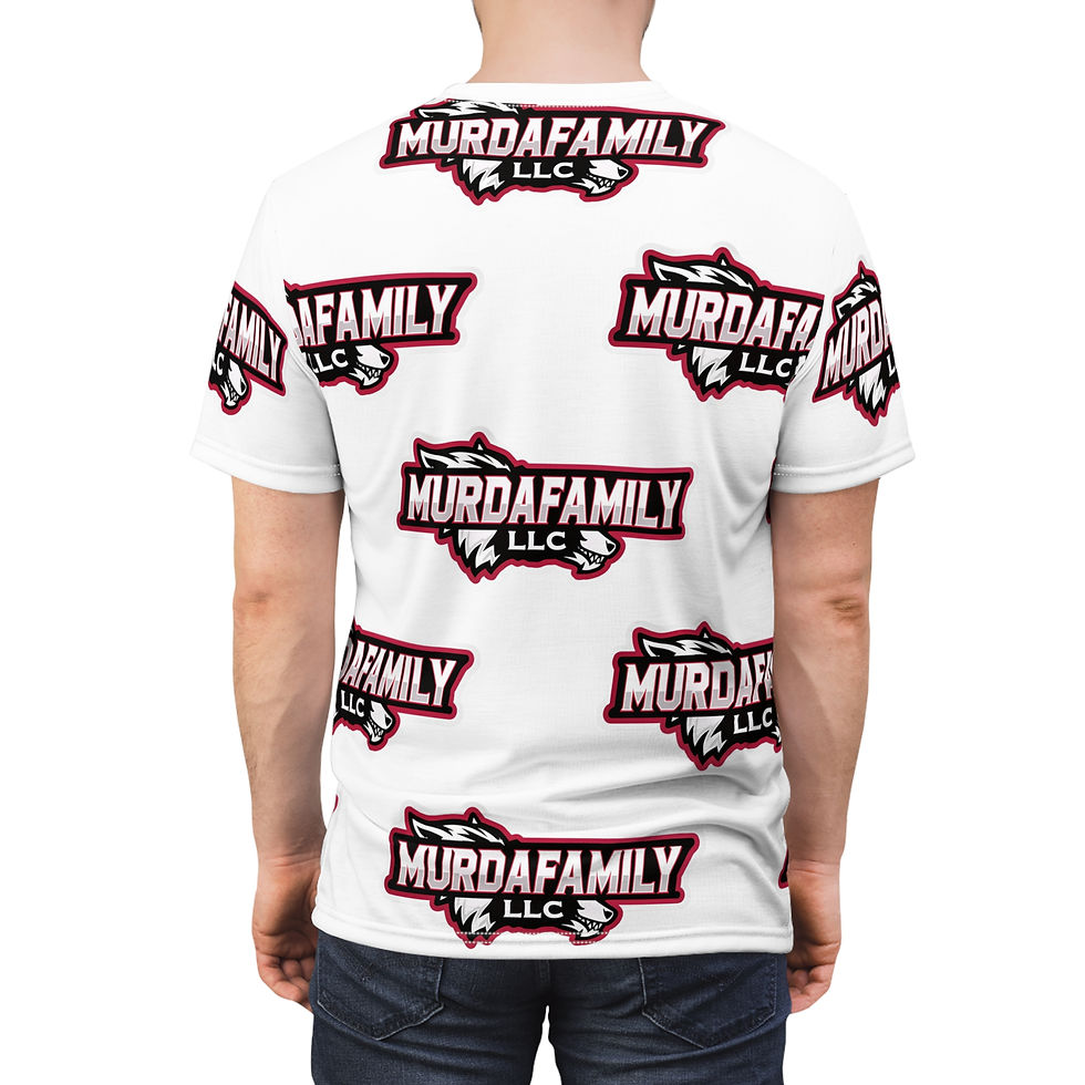 Thumbnail: All White MurdaFamilyLLC Unisex T-Shirt