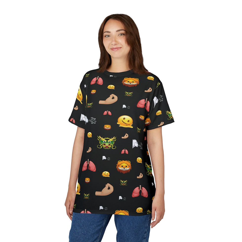 Thumbnail: All Black "Made You Look" T-Shit (Unisex)