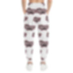 Thumbnail: All White MurdaFamilyLLC Unisex Atgletic Joggers