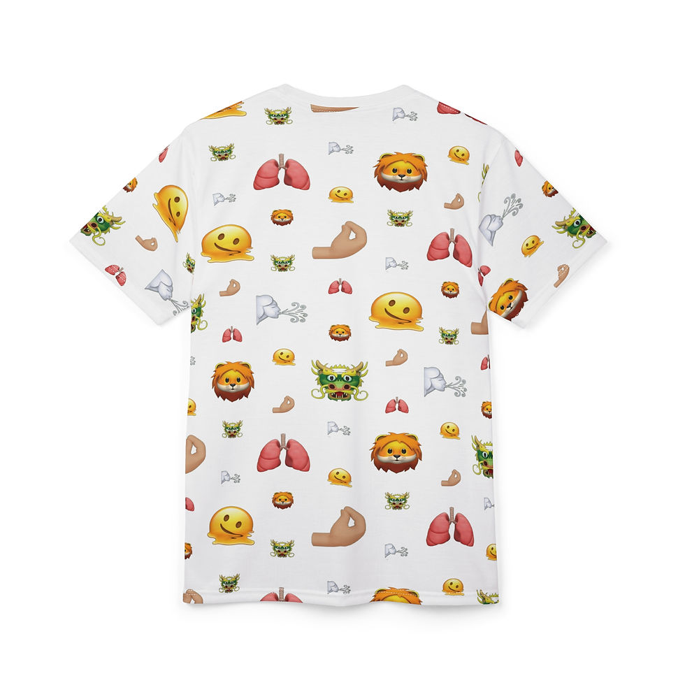 Thumbnail: All White "Made You Look" T-Shit (Unisex)