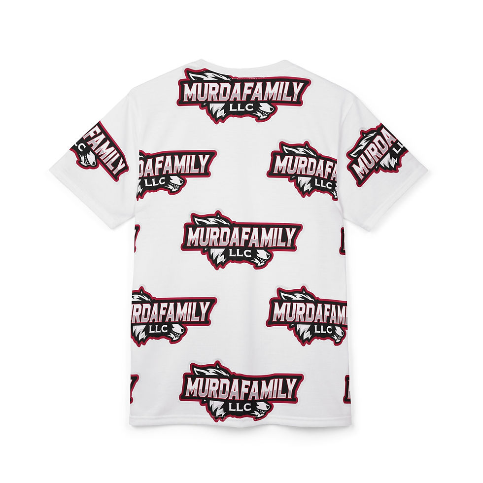 Thumbnail: All White MurdaFamilyLLC Unisex T-Shirt