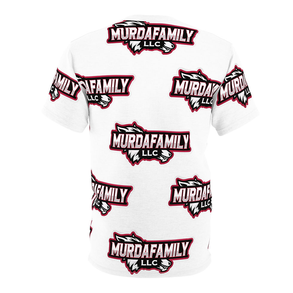 Thumbnail: All White MurdaFamilyLLC Unisex T-Shirt