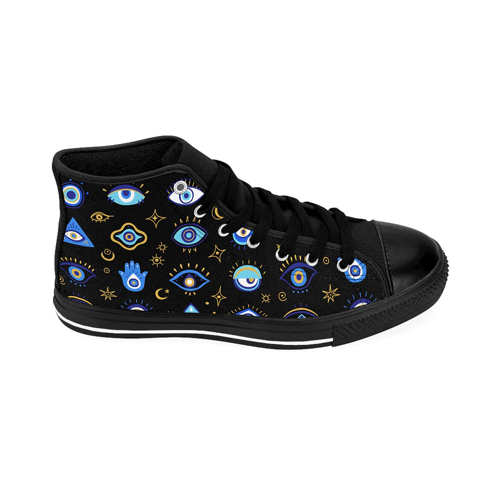 Thumbnail: "SGMinati" Black Men's Classic Sneakers
