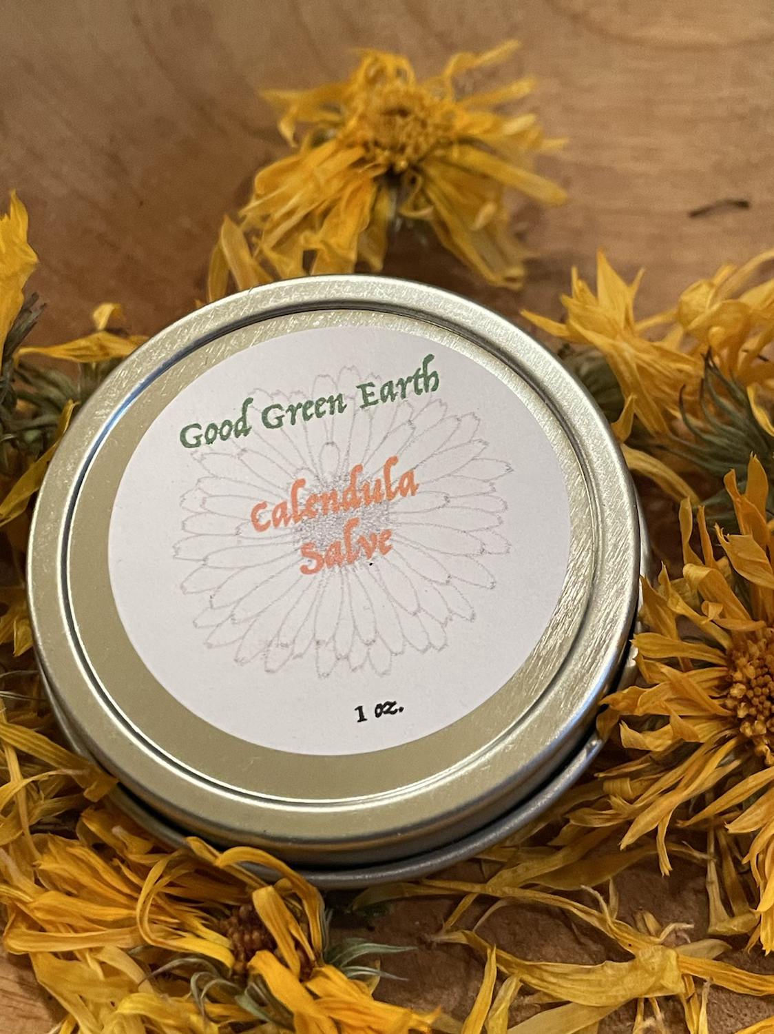 Good Green Earth Calendula salve