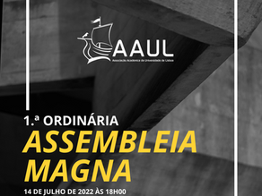 CONVOCATÓRIA 1.ª Assembleia Magna Ordinária