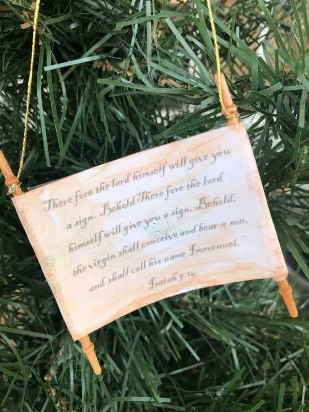 Scripture scroll