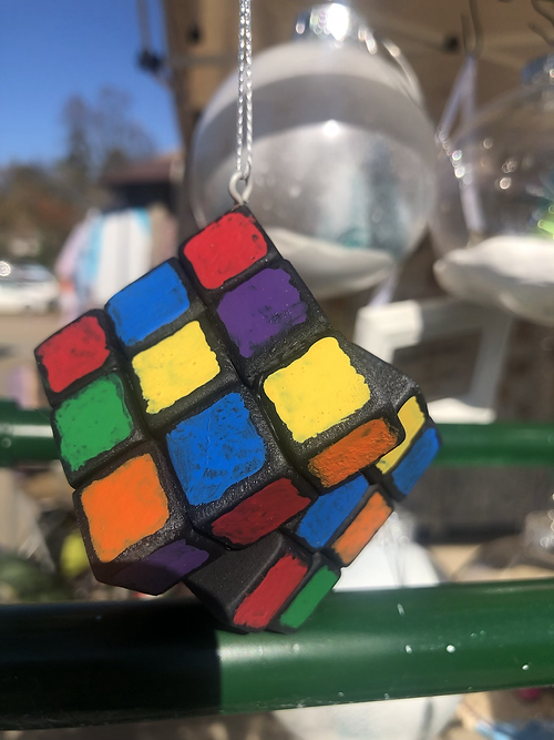 Cube 'd  in the unsolved pattern
