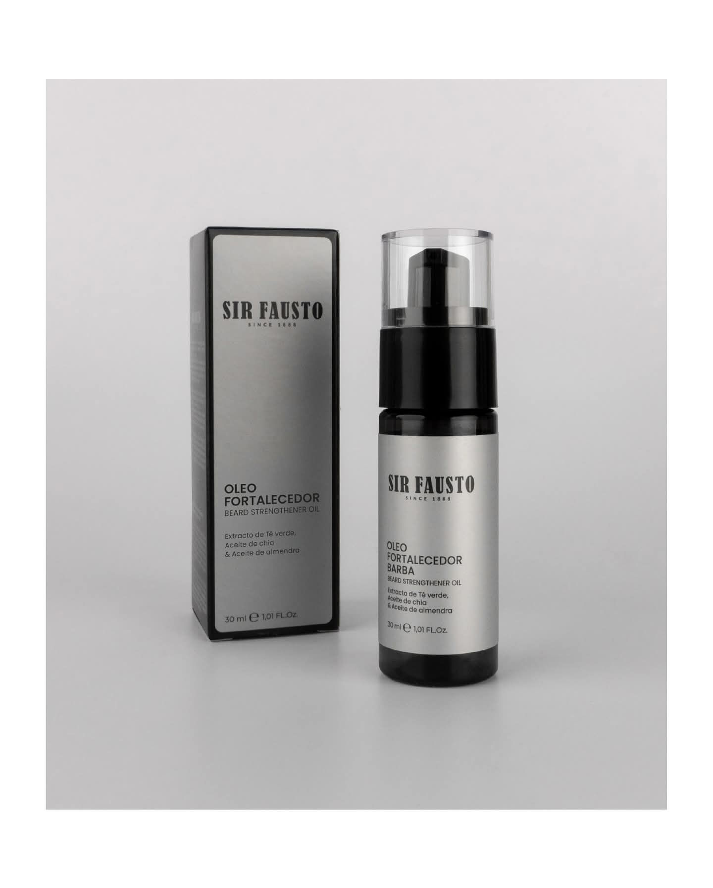 SIR FAUSTO OLEO FORTALECEDOR PARA BARBA 30 ML