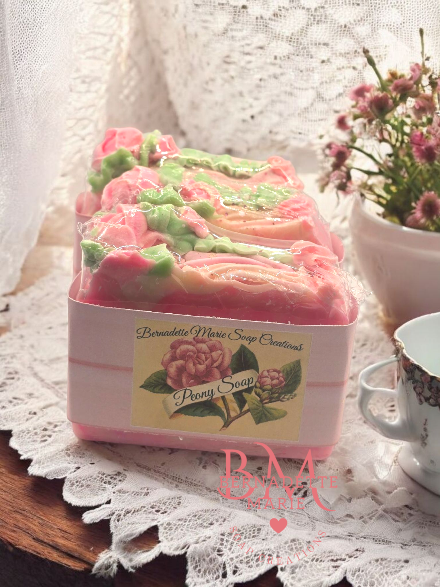 Peony Soap