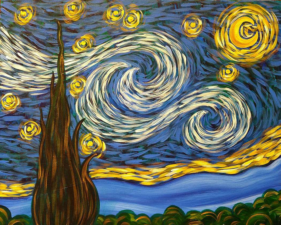 Starry Night Sip & Paint