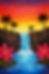 Serenity Waterfall Sip & Paint