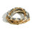 Miniatura: "Grey" Set of Six Beaded Stretch Bracelets Featuring Iridescent Bea