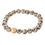 Thumbnail: "Dalmatian" Beaded Stretch Bracelet