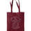 Thumbnail: No Remorse Tattoo tote bag red