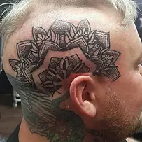 Mandala tattoo - Dave Martin No Remorse tattoo studio stevenage herftordshire