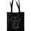 Thumbnail: No Remorse Tattoo tote bag black