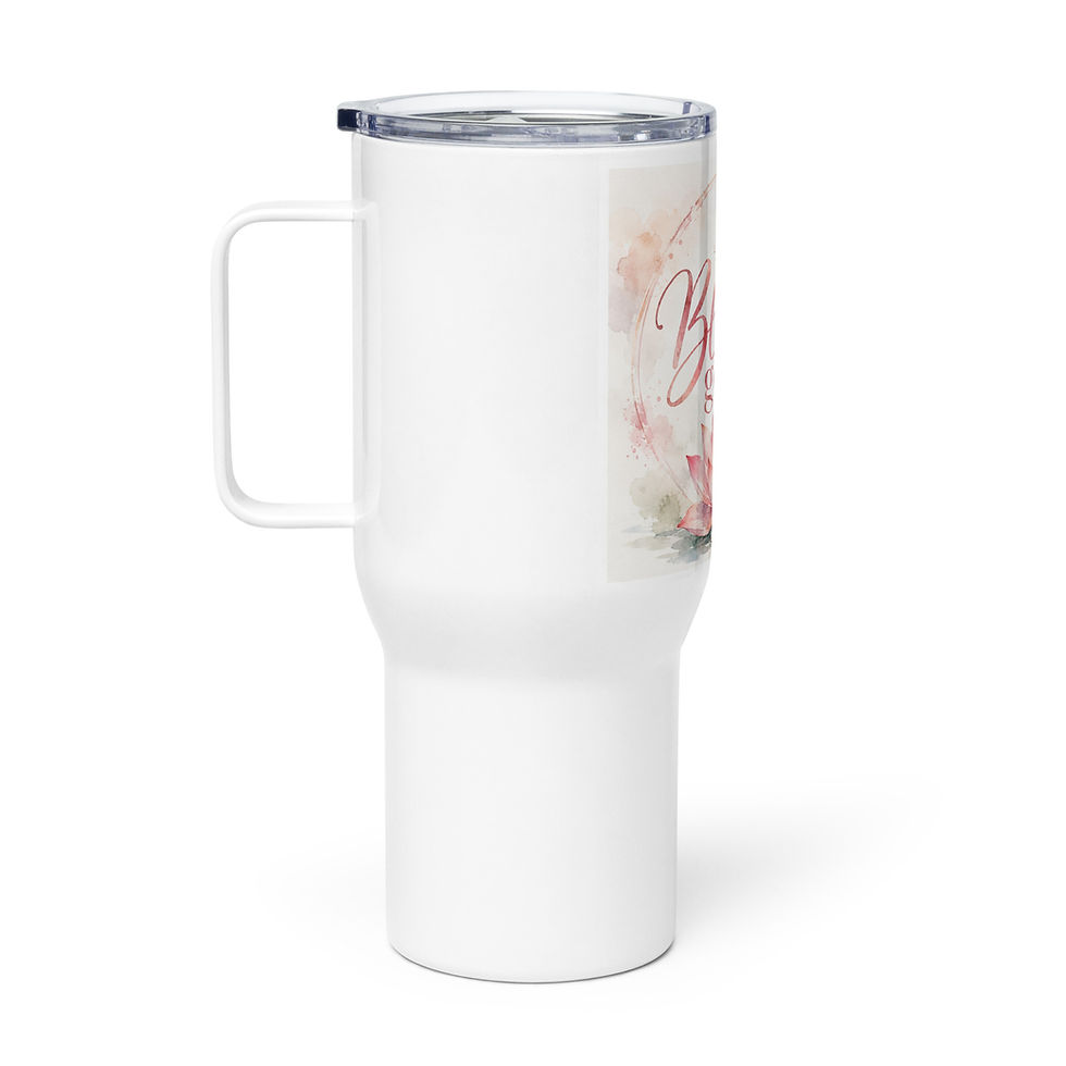 Thumbnail: Bloom Gently Travel Mug