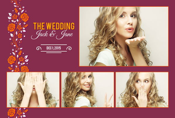 Wedding Flowers Postcard