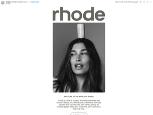 Inside Hailey Bieber's Rhode Welcome Email: A 7-Step Breakdown