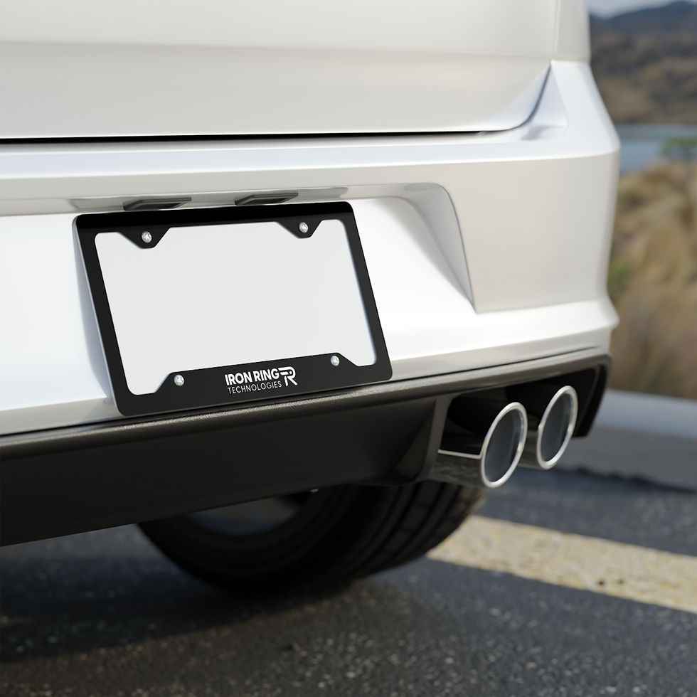 Thumbnail: Metal License Plate Frame