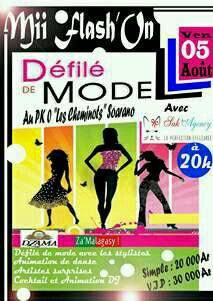 Défilé de mode avec Sak'agency