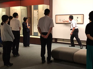 やかげ郷土美術館|矢掛町小学校教員研修|やかげっ子おしゃべり美術館