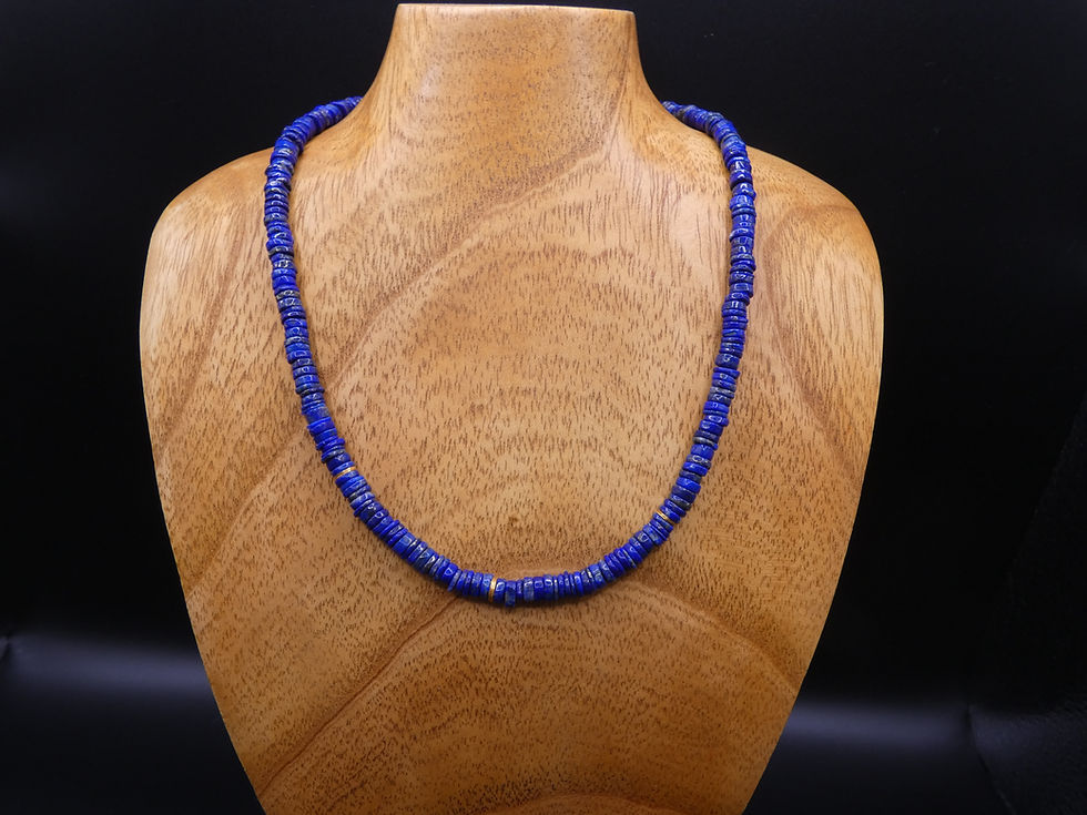 Miniature : Collier Soléane Lapis Lazuli