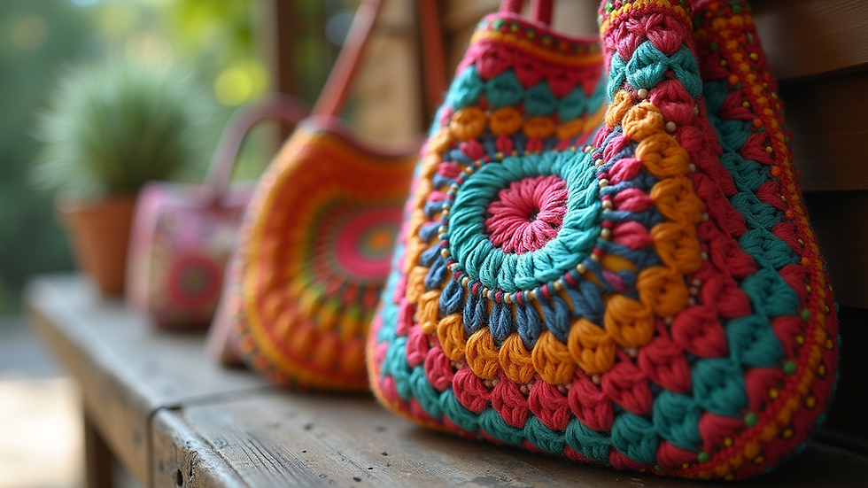 Bolsas de Crochê: Estilo e Funcionalidade para Mulheres