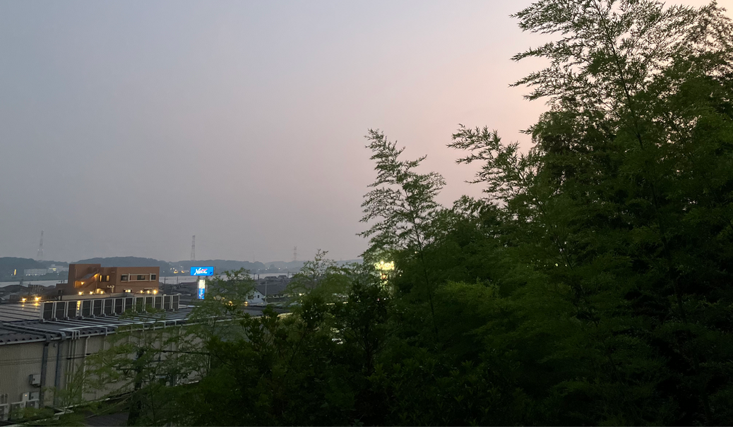 道場からの景色