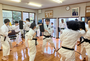 我孫子道院の修練