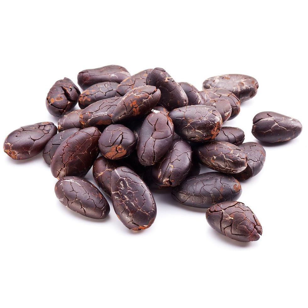 Fève de cacao torréfiés