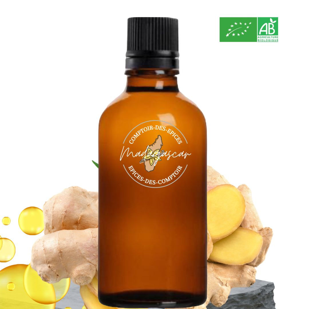 100 mL | Organic Ginger Essential Oil