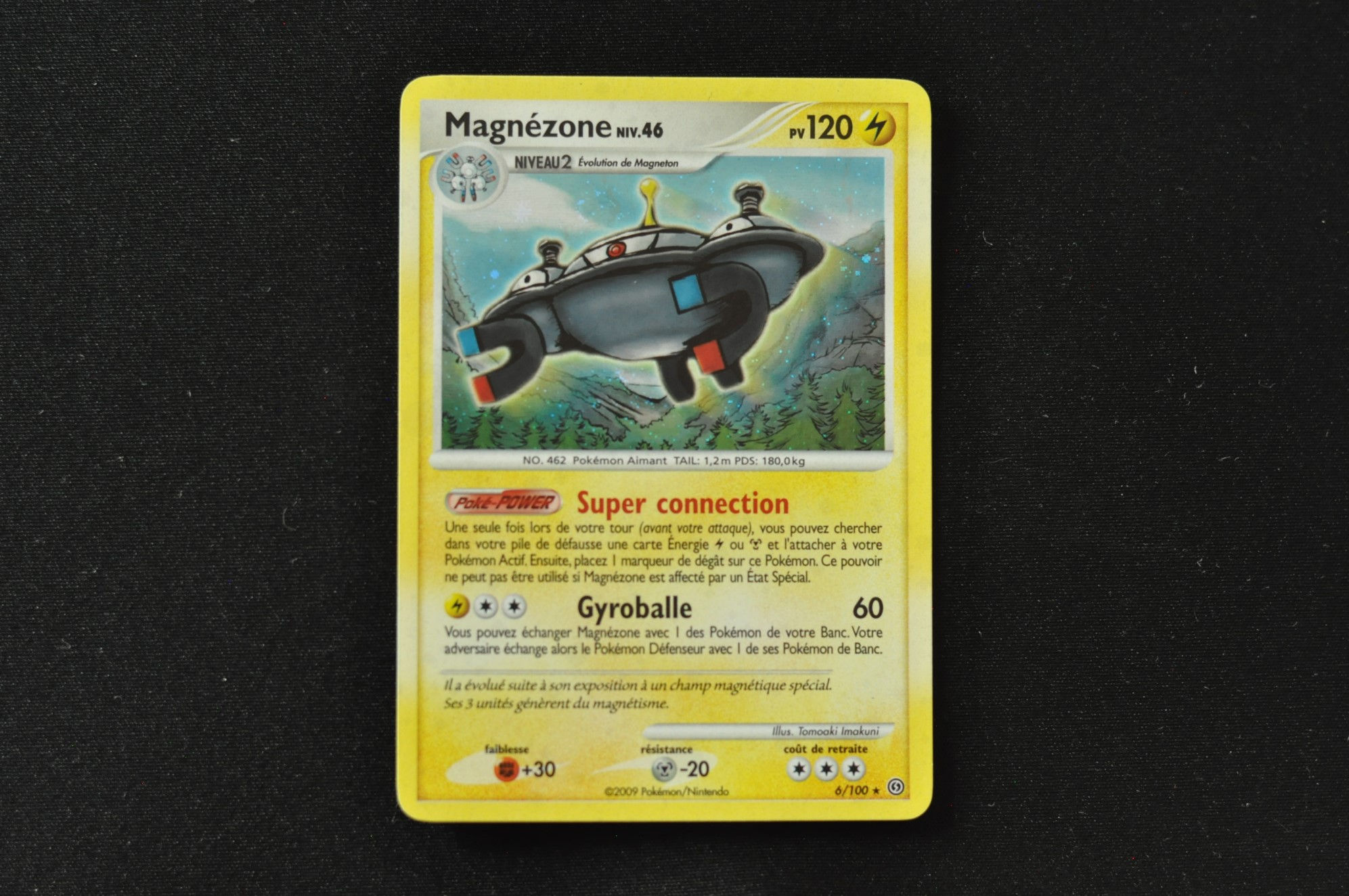MAGNÉZONE-6/100-HOLO-DIAMANT PERLE-TEMPETE-POKEMON FR 2009