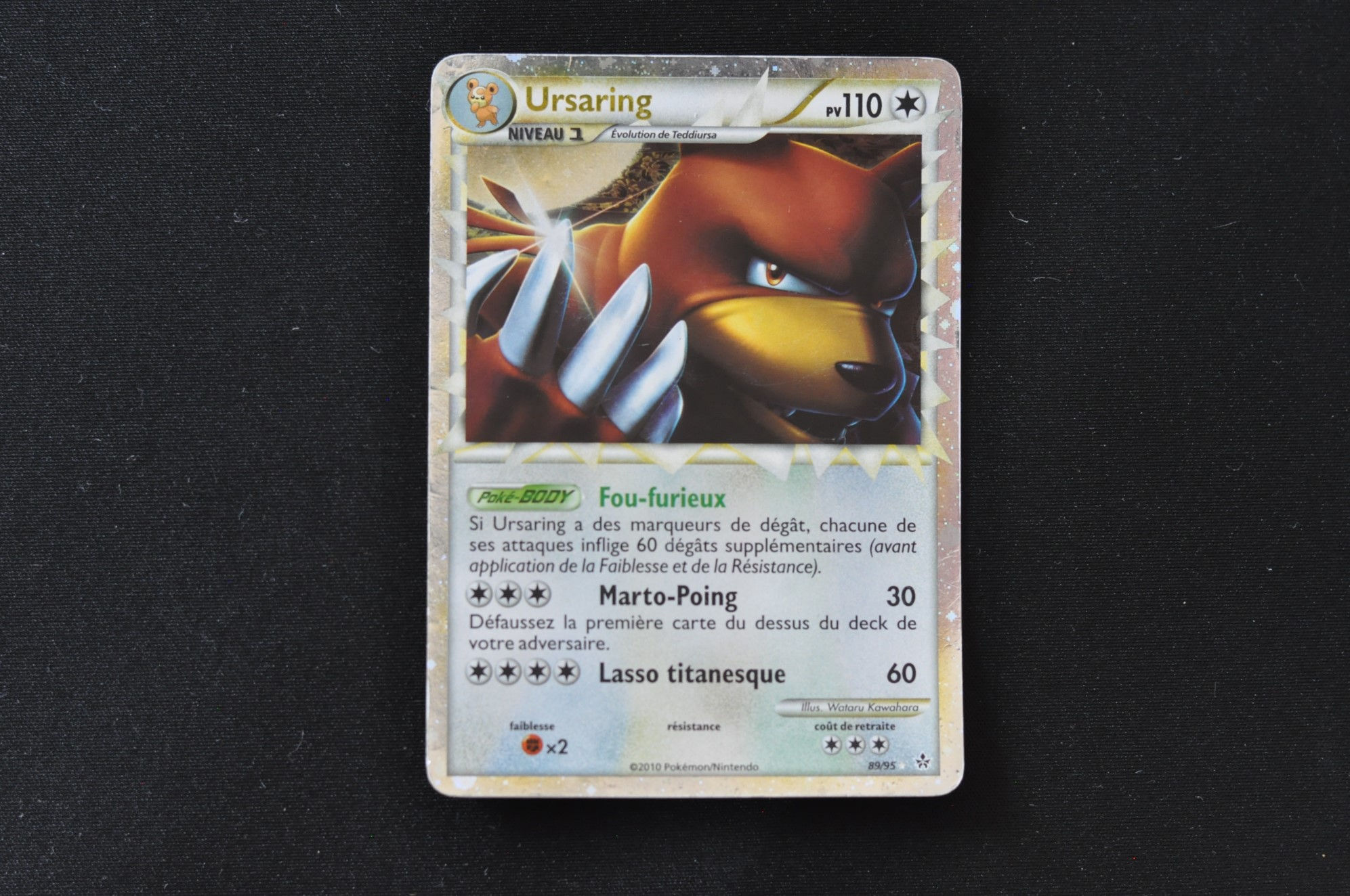 URSARING-89/95-HGSS-DÉCHAÎNEMENT-POKEMON FR 2010