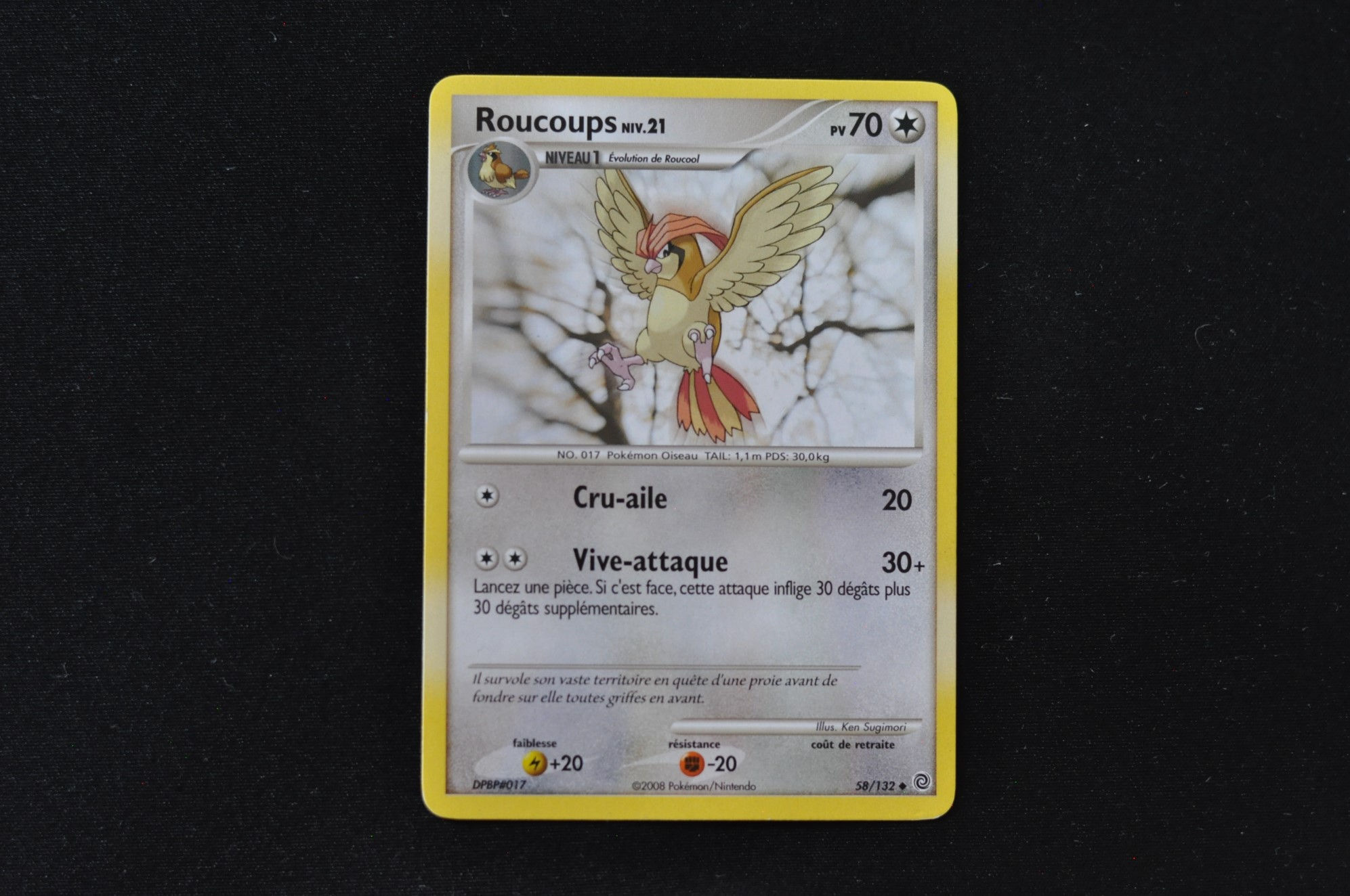 ROUCOUPS-58/132-DIAMANT PERLE-MERVEILLES SECRETES-POKEMON FR 2008