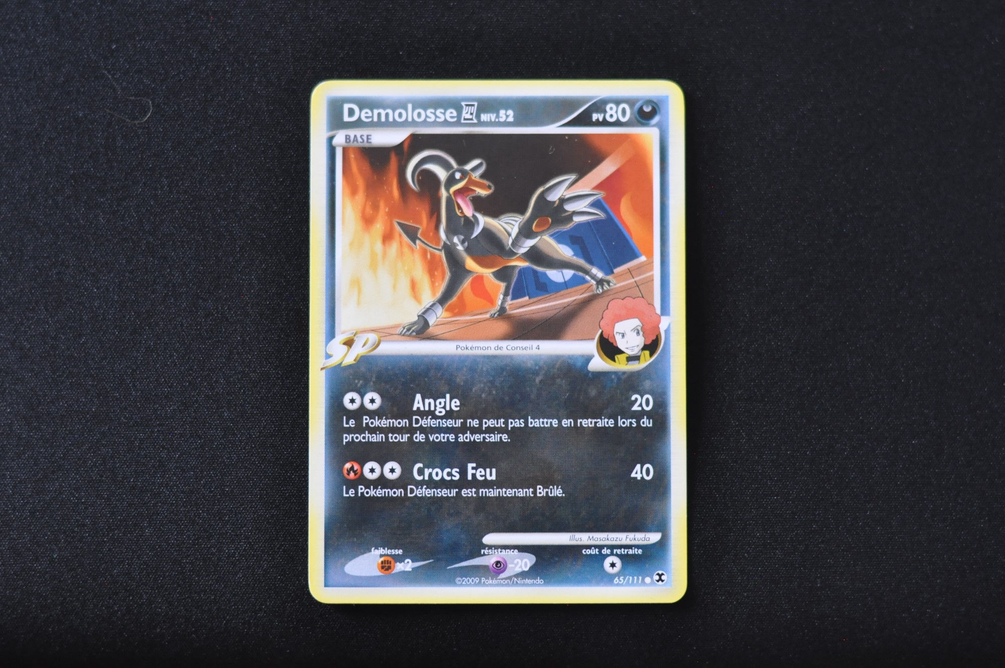 DÉMOLOSSE 4-65/111-PLATINE-RIVAUX EMERGEANTS-POKEMON FR 2009