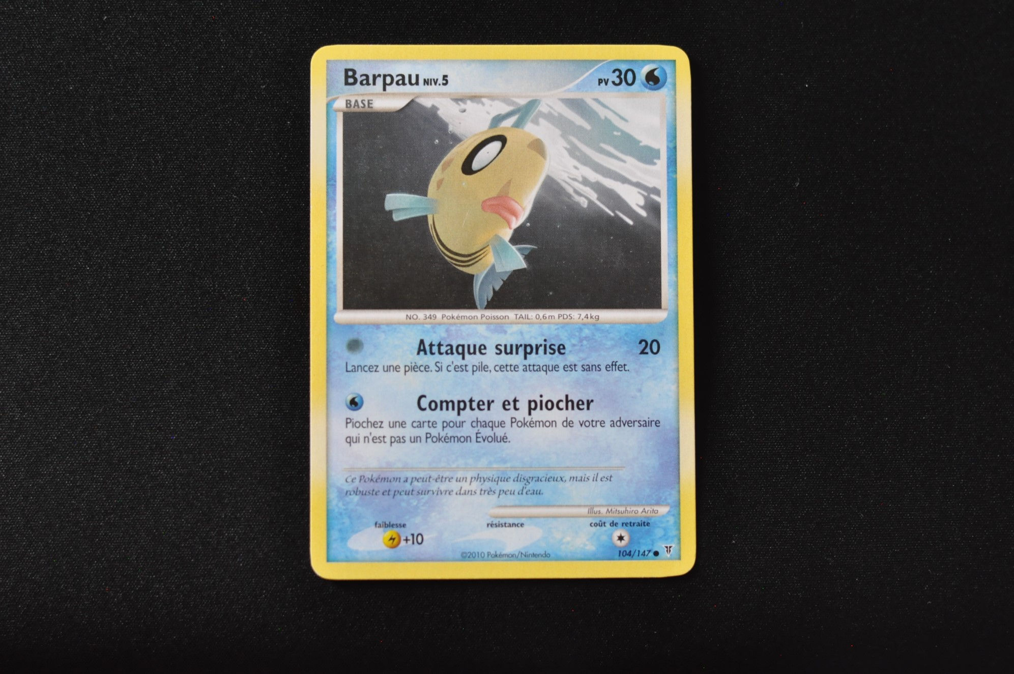 BARPAU-104/147-PLATINE-VAINQUEURS SUPRÊMES-POKEMON FR 2010
