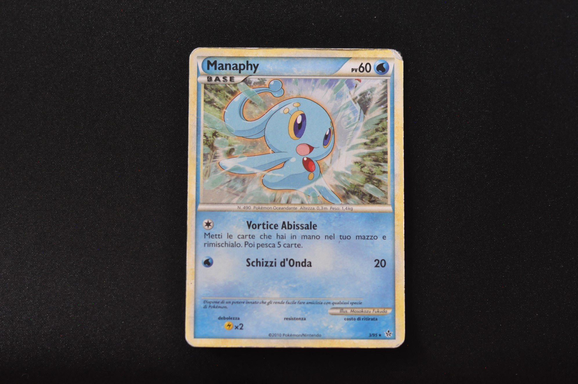 MANAPHY-3/95-REVERSE-HGSS-DÉCHAÎNEMENT-POKEMON FR 2010