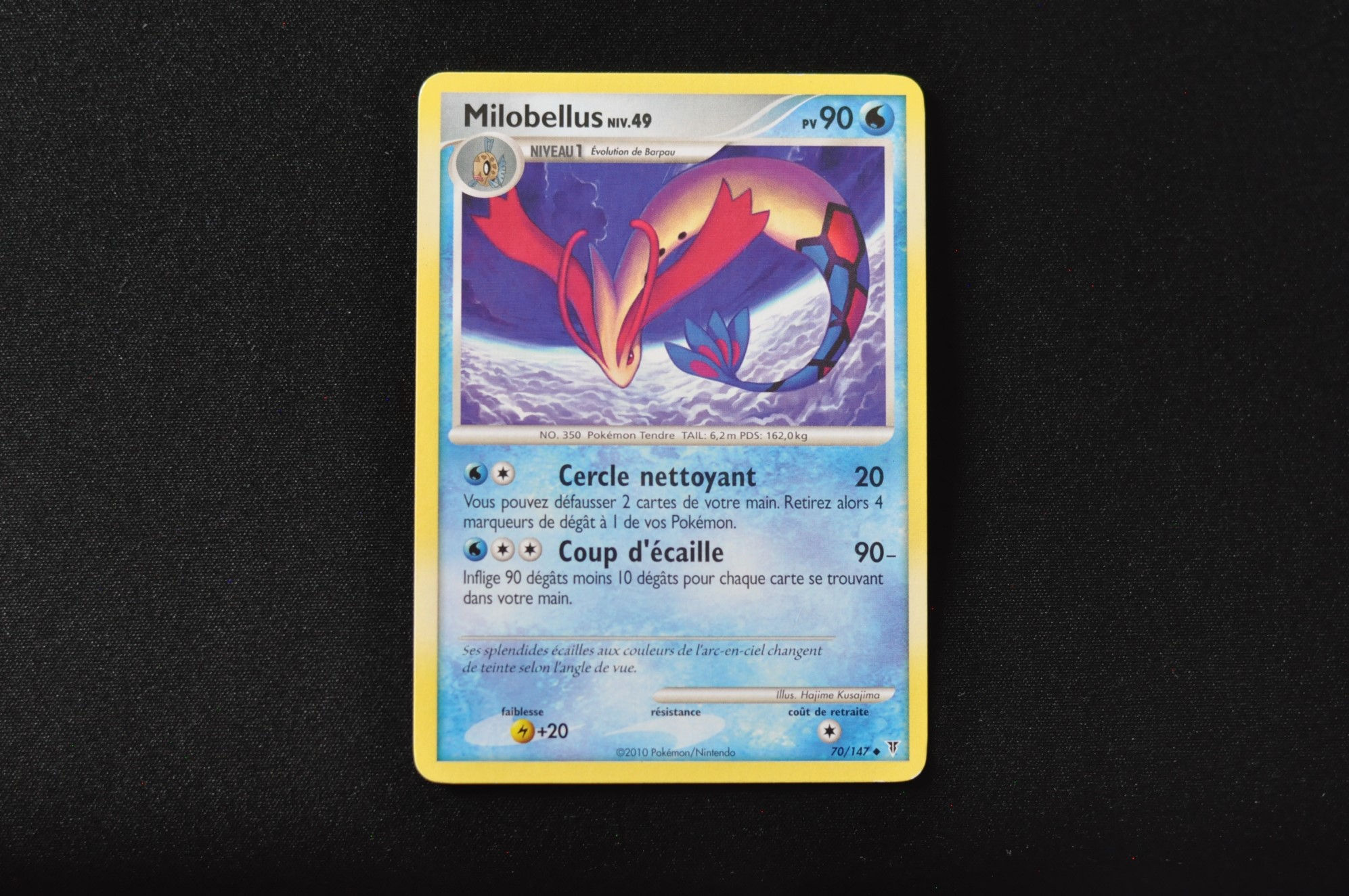 MILOBELLUS-70/147-PLATINE-VAINQUEURS SUPRÊMES-POKEMON FR 2010