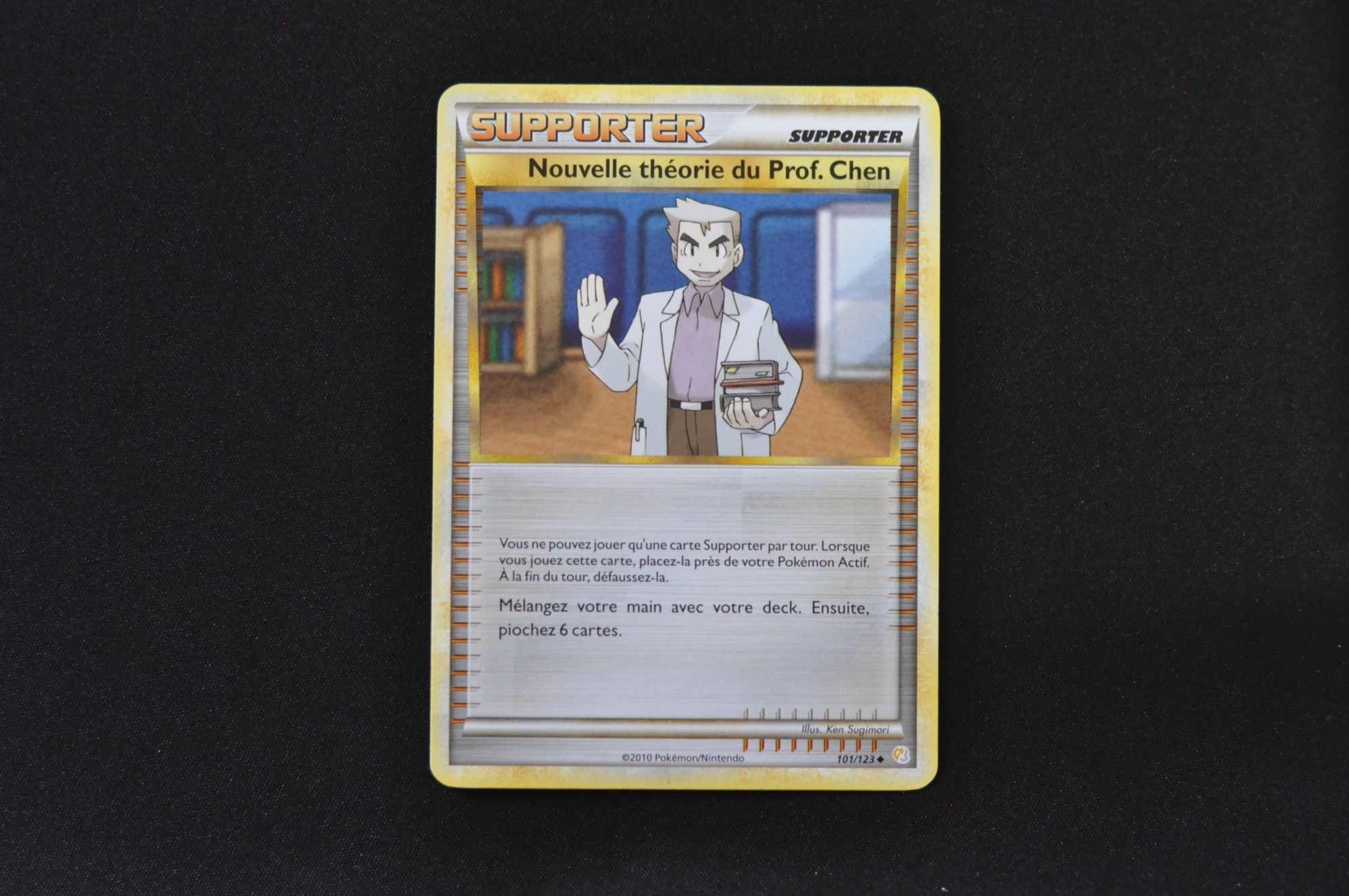 NOUVELLE THÉORIE DU PROF. CHEN-101/123-HGSS-HGSS-POKEMON FR 2010