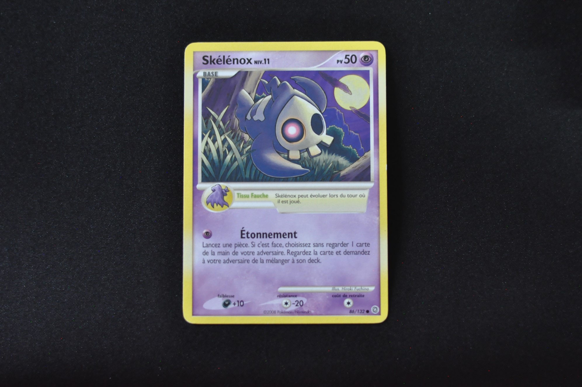 SKELÉNOX-86/132-DIAMANT PERLE-MERVEILLES SECRETES-POKEMON FR 2008