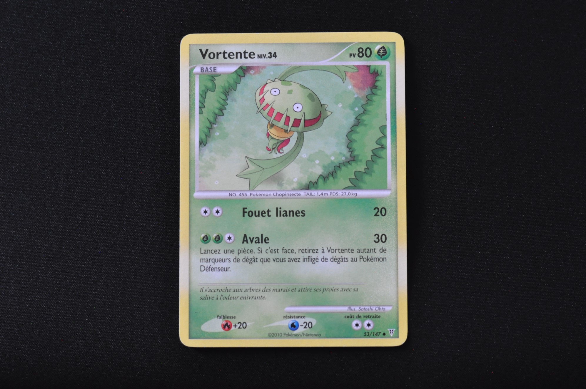 VORTENTE-53/147-PLATINE-VAINQUEURS SUPRÊMES-POKEMON FR 2010