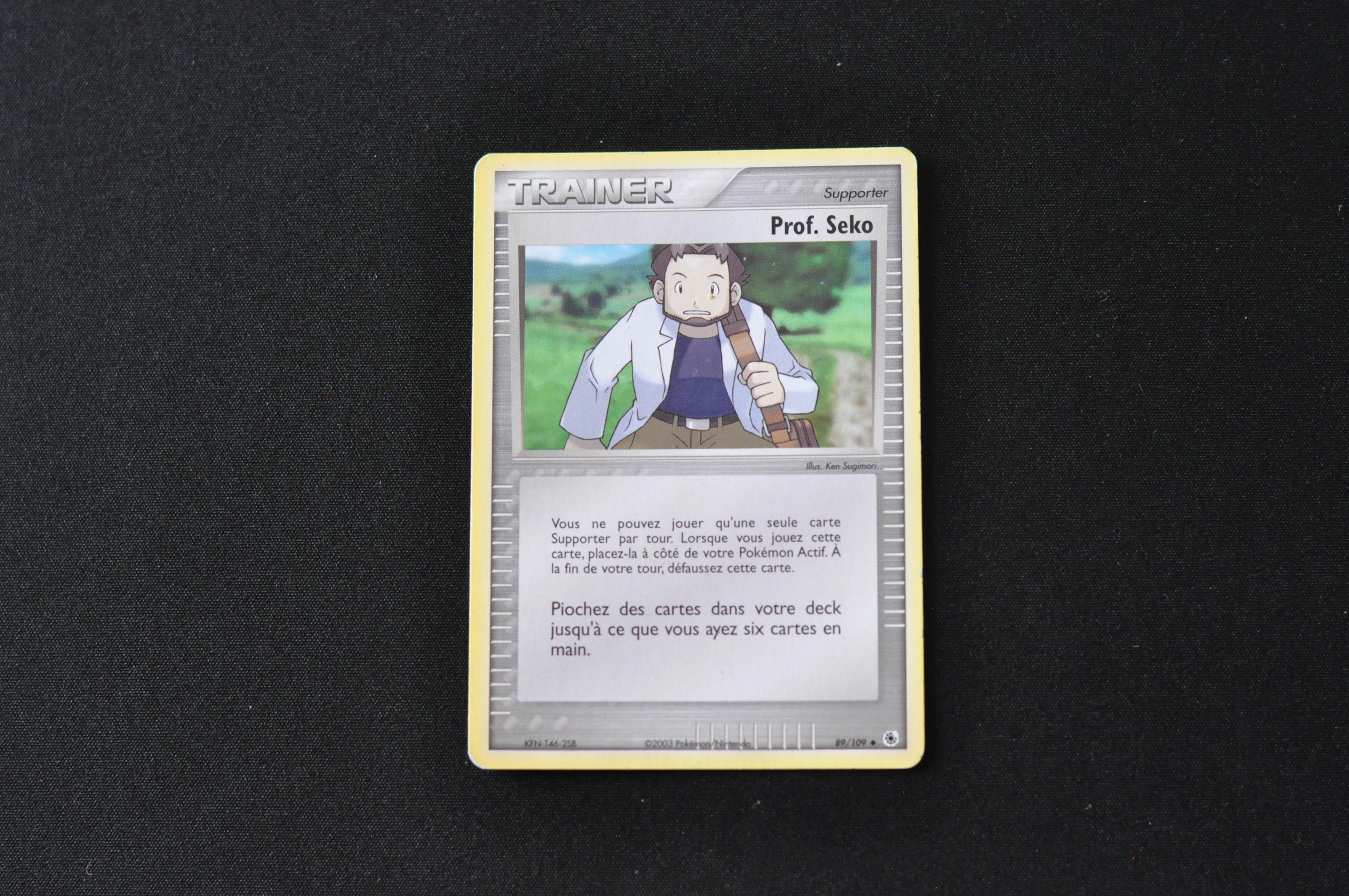 PROF. SEKO-89/109-EX-RUBIS ET SAPHIR-POKEMON FR 2003