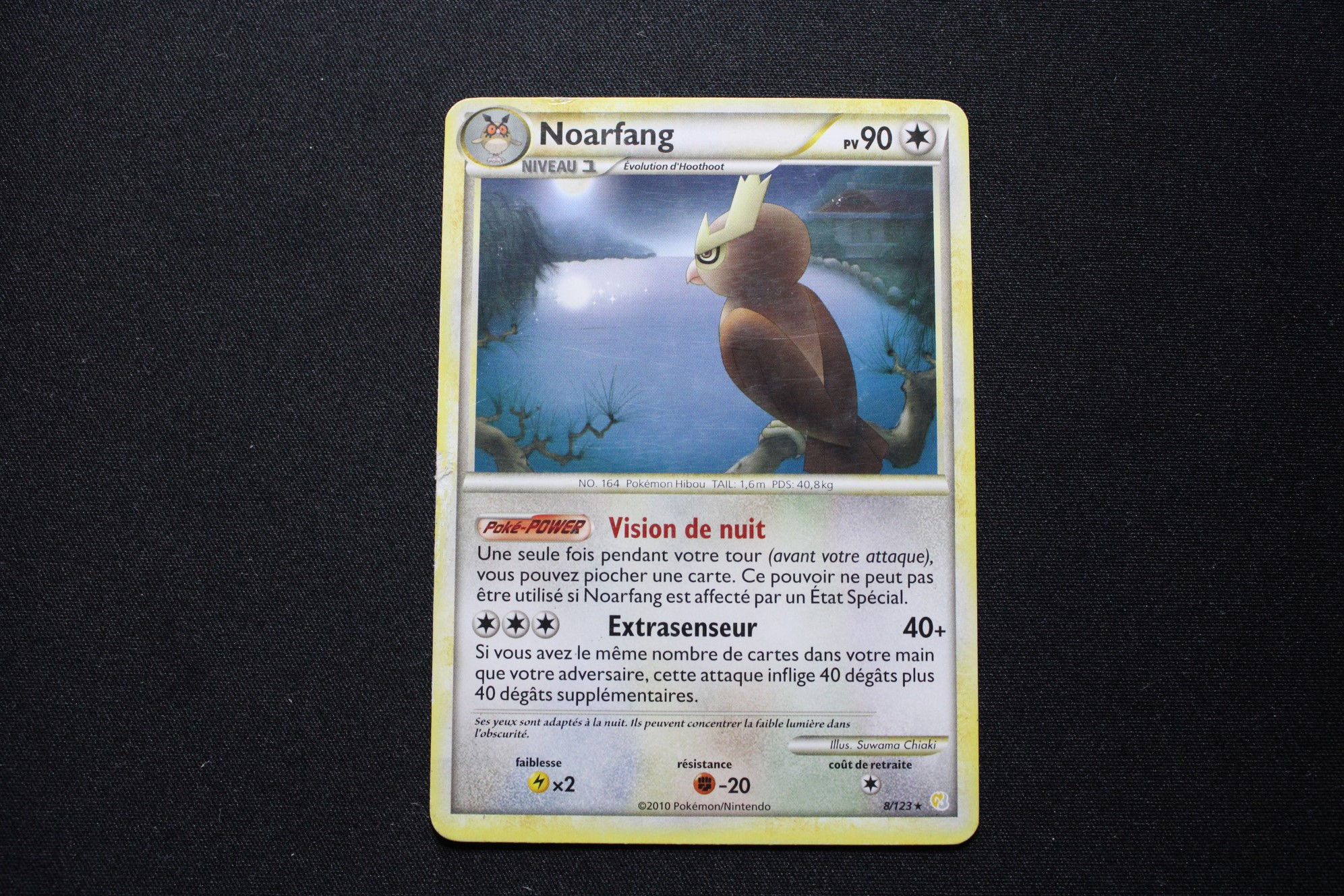 NOARFANG-8/123-HOLO-HGSS-HGSS-POKEMON FR 2010